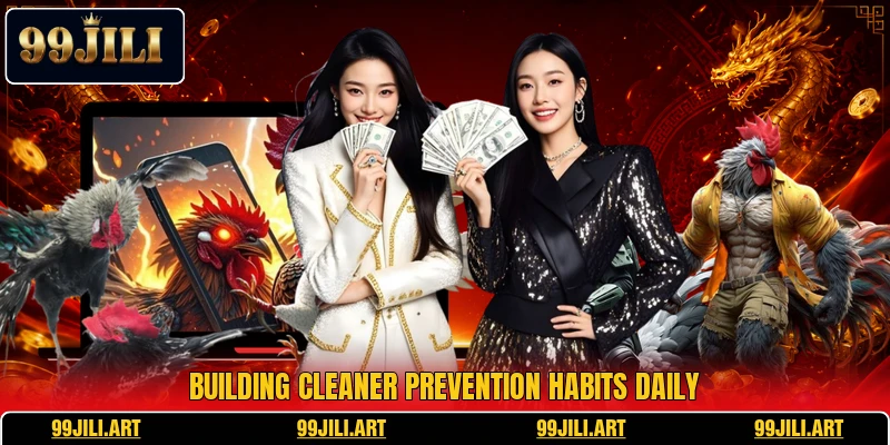 Building cleaner prevention habits daily