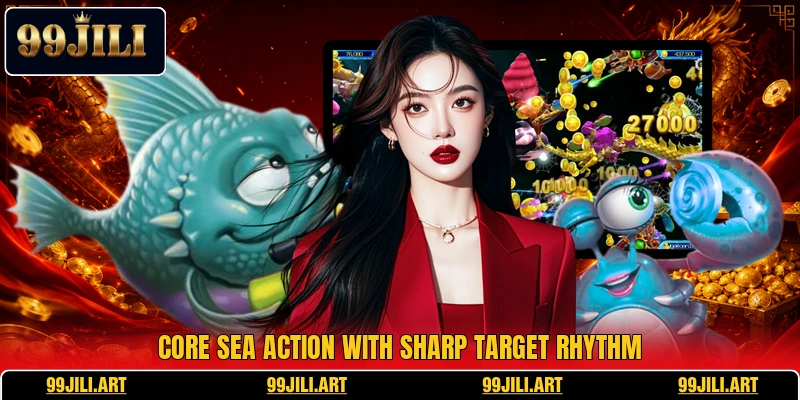 Core sea action with sharp target rhythm