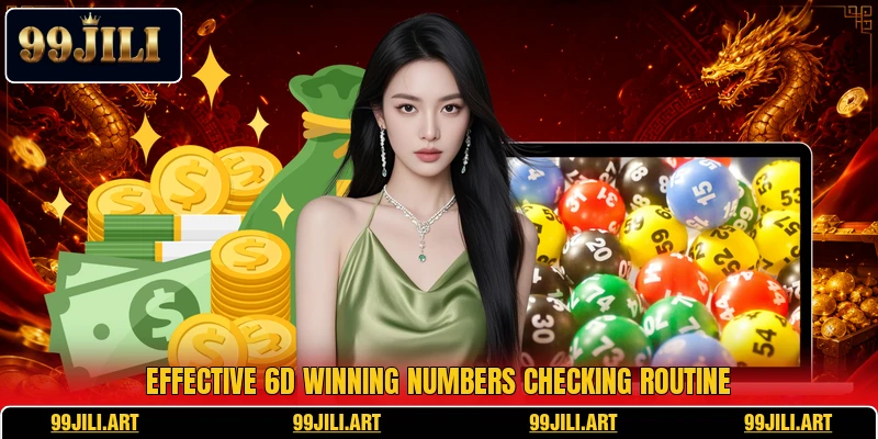 Effective 6D Winning Numbers checking routine