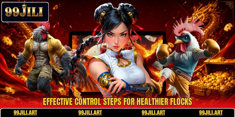 Effective control steps for healthier flocks