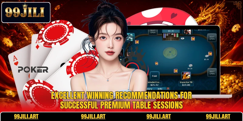 Excellent winning recommendations for successful premium table sessions