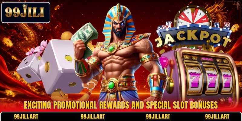 Exciting promotional rewards and special slot bonuses