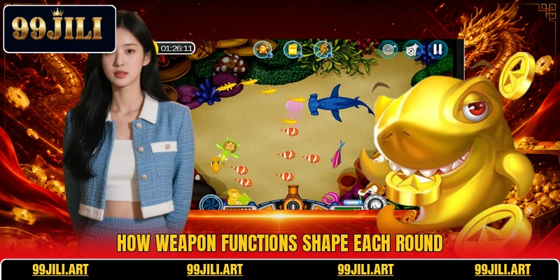 How weapon functions shape each round