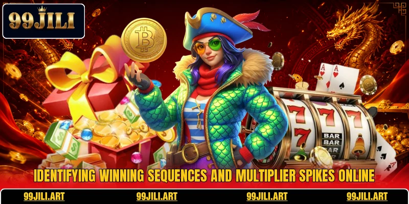 Identifying winning sequences and multiplier spikes online