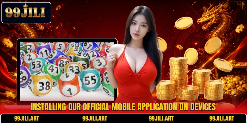Installing our official mobile application on devices