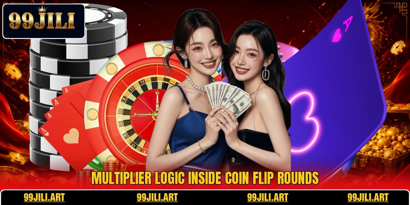 Multiplier logic inside Coin Flip rounds