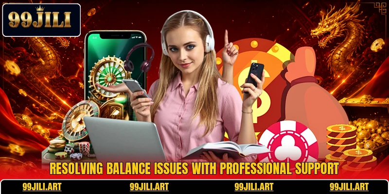 Resolving balance issues with professional support