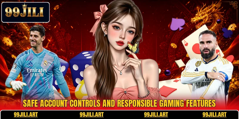 Safe account controls and responsible gaming features