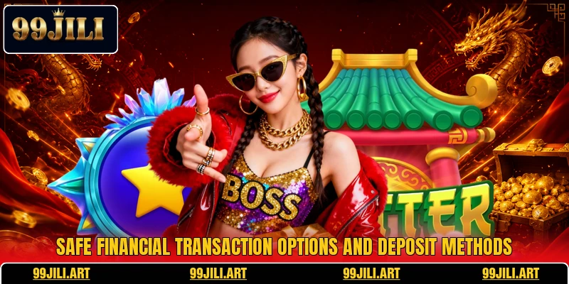 Safe financial transaction options and deposit methods