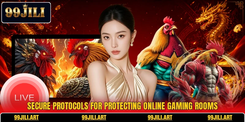 Secure protocols for protecting online gaming rooms